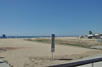 Playa de Malgrat Centre en Malgrat de Mar