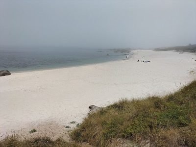Playa de Malladoira en Carnota