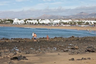 Playa de Matagorda en Tías