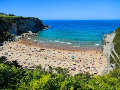 Playa de Mataleñas en Santander