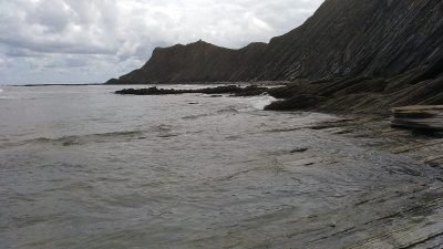 Playa de Mendata en Deba