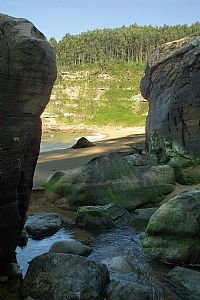Playa de Merón en Villaviciosa