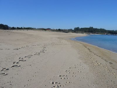 Playa de Mexilloeira en O Grove