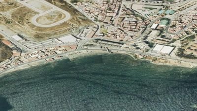 Vista aérea de Miramar, Ceuta
