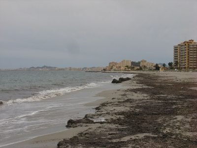 Playa de Mistral en San Javier