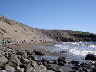 Playa de Montaña de Arena en San Bartolomé de Tirajana