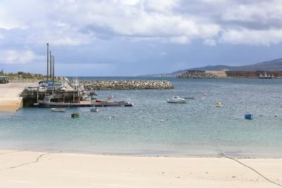 Playa de Morás en Xove