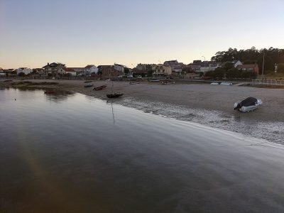 Playa de Moure Davella en A Illa de Arousa