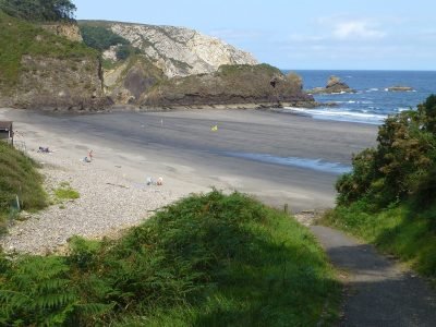 Playa de Munielles en Castrillón