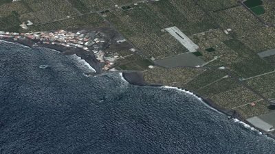 Vista aérea de Murgas, Los Llanos de Aridane