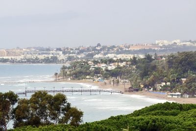 Playa de Nagüeles en Marbella