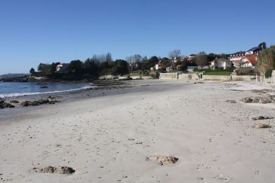 Playa de Nanín en Sanxenxo