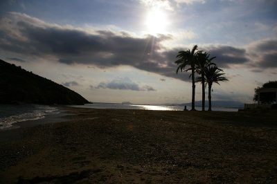 Playa de Nares en Mazarrón