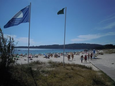 Playa de Nerga en Cangas