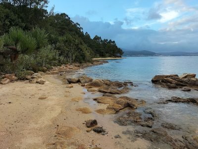 Playa de Niñeiriños en A Pobra do Caramiñal