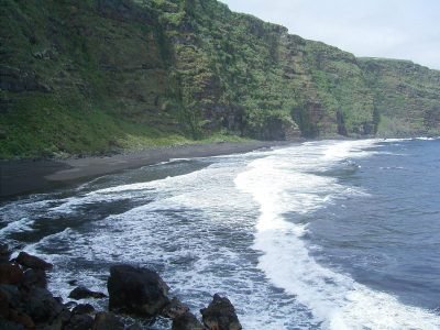Playa de Nogales en Puntallana