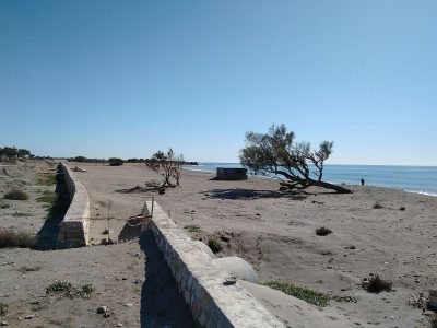 Playa de Nueva Almería en Almería