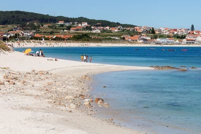 Playa de O Castro en Ribeira