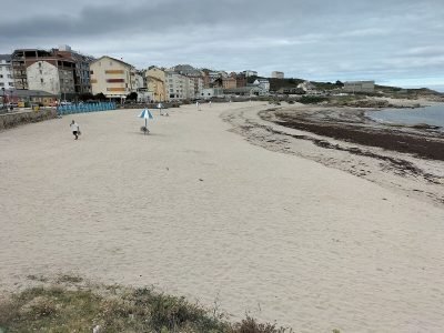 Playa de O Portelo en Burela