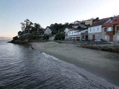 Playa de O Porto en Moaña