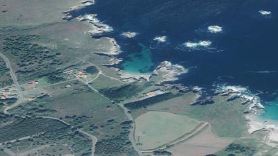 Vista aérea de O Porto, Ferrol