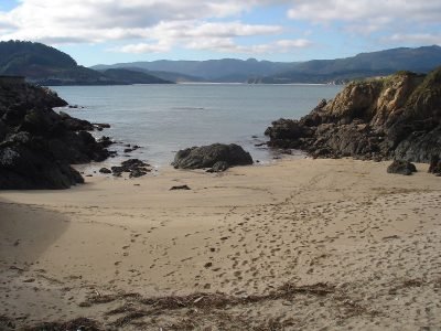Playa de Orbeiro en Ortigueira