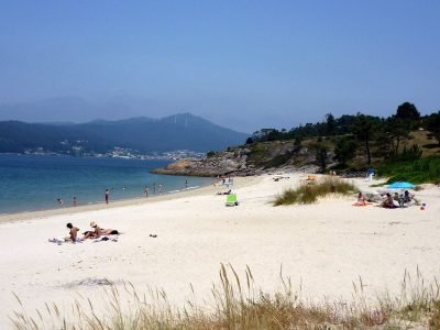 Playa de Ornanda en Porto do Son
