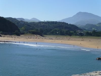 Playa de Orruaga en Getaria