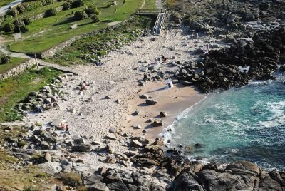 Playa de Os Frades en Baiona