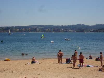 Playa de Oza en A Coruña