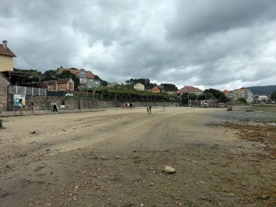 Playa de Padrón en Poio