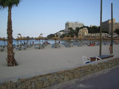Playa de Palma Nova en Calvià