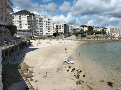 Playa de Panadeira en Sanxenxo