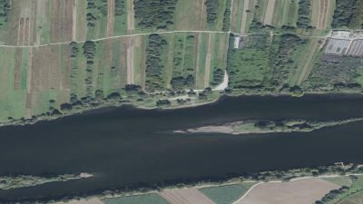 Vista aérea de Paramós, Tui