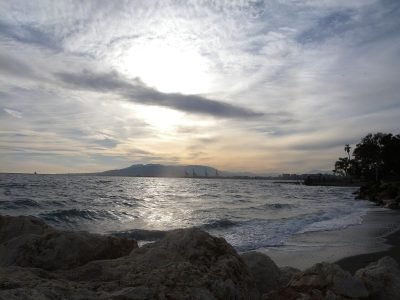 Playa de Pedregalejo en Málaga