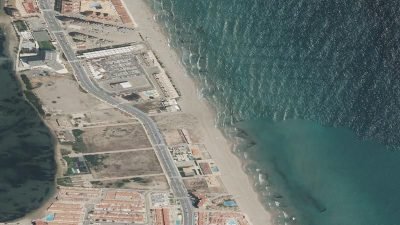Vista aérea de Pedrucho, San Javier