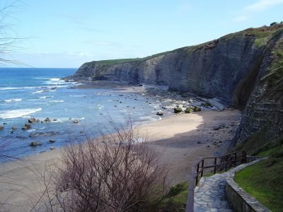 Playa de Peñarrubia en Gijón