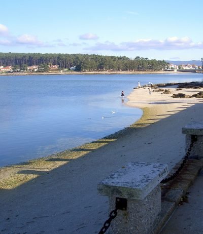 Playa de Peralto en O Grove