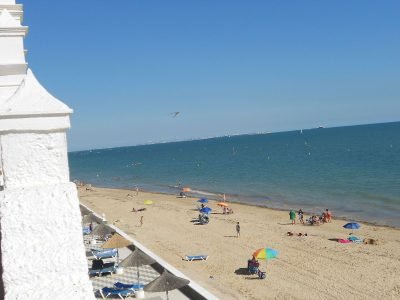 Playa de Piedras Gordas en Rota