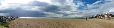 Playa de Pla de l'Os en Premià de Mar