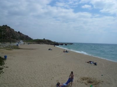 Playa de Pla de Montgat en Montgat