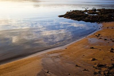Playa de Placeres en Pontevedra