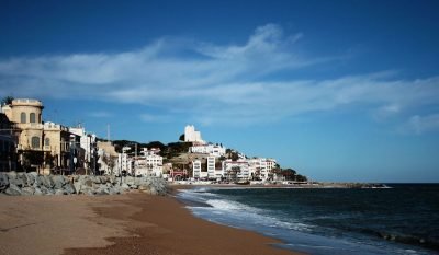 Platja de les Barques en Sant Pol de Mar
