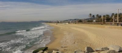 Platja de Ponent en Premià de Mar