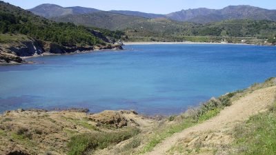 Platja del Borró en Colera