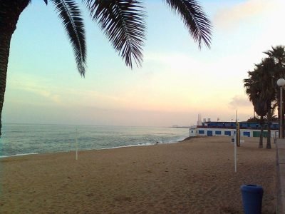 Platja del Cristall en Badalona