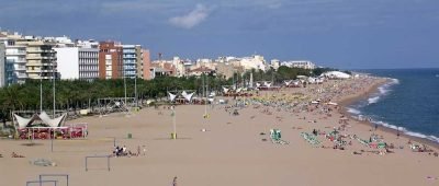 Platja Gran en Calella