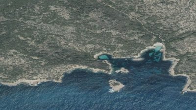 Vista aérea de Platjes de S'Olla, Palma de Mallorca