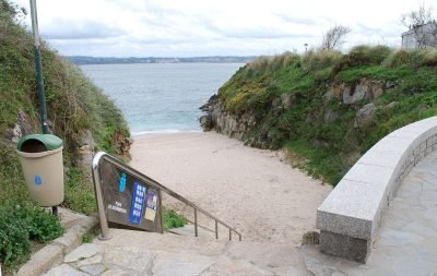 Playa de Adormideras en A Coruña
