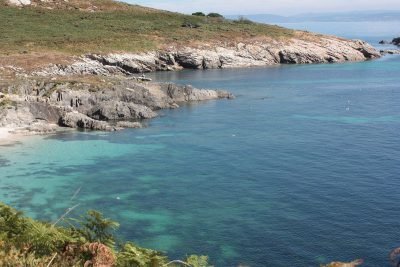 Playa de As Sisargas en Malpica de Bergantiños
